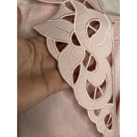 Vintage 90s Kasper ASL Skirt Suit Size 10 Pink 3 Piece Camisole Skirt Jacket - Picture 4 of 15